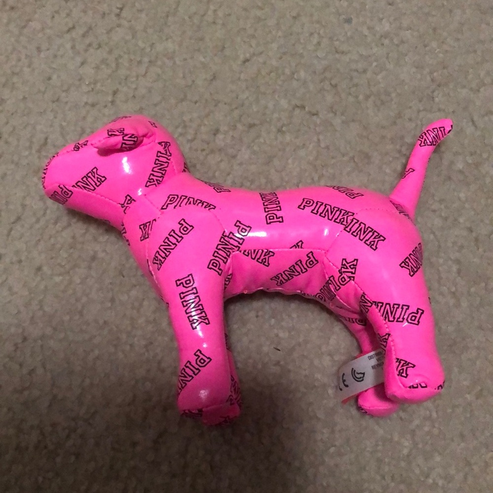 Victoria’s Secret pink stuffed dog
